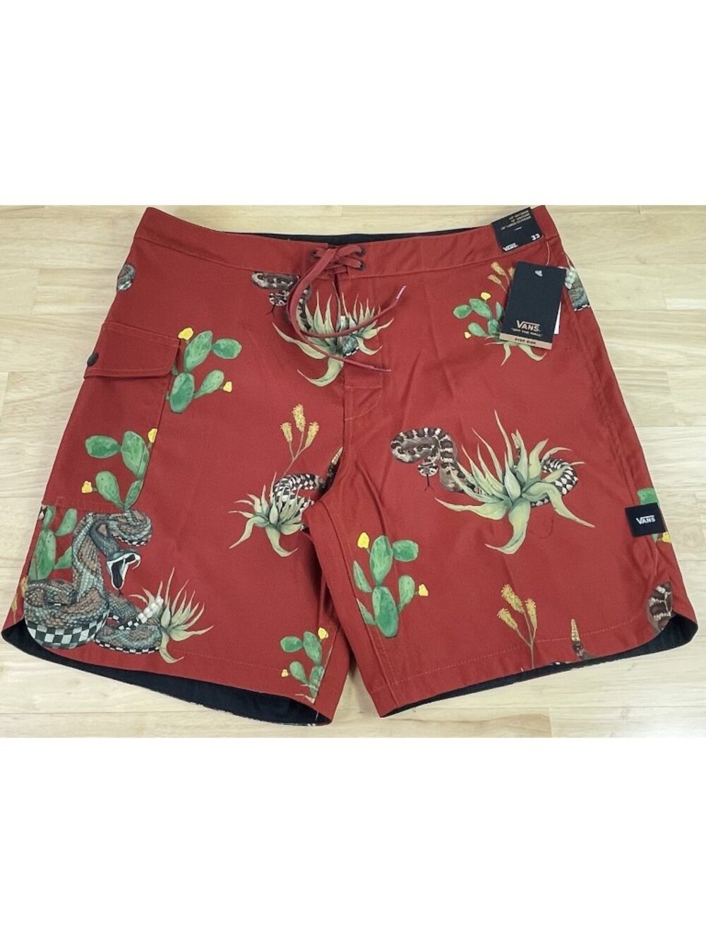 Vans 18” Cargo Pocket ‘Ever Ride’ Mixed Boardshorts - Men’s Size 33 - NWT $55